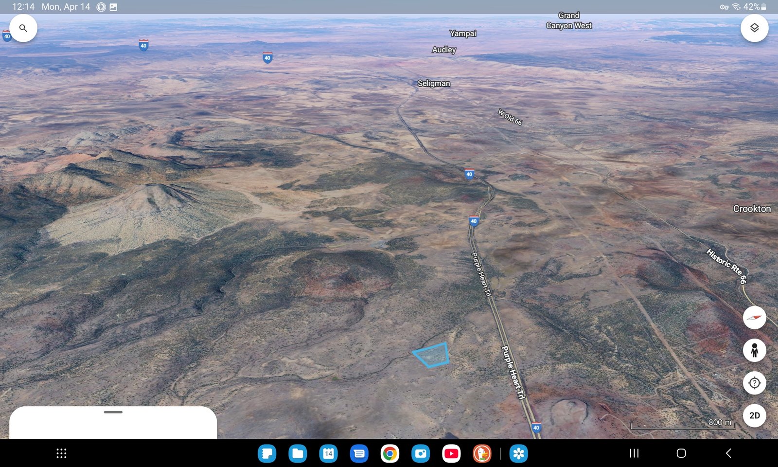 Yavapai County Arizona sunset views volcano mountain preserve